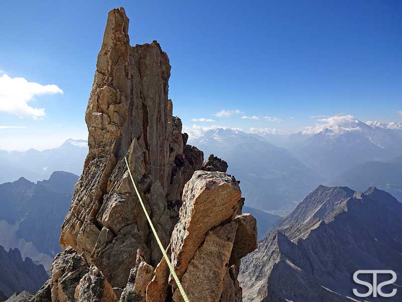 © STƧ bietschhorn südostgrat