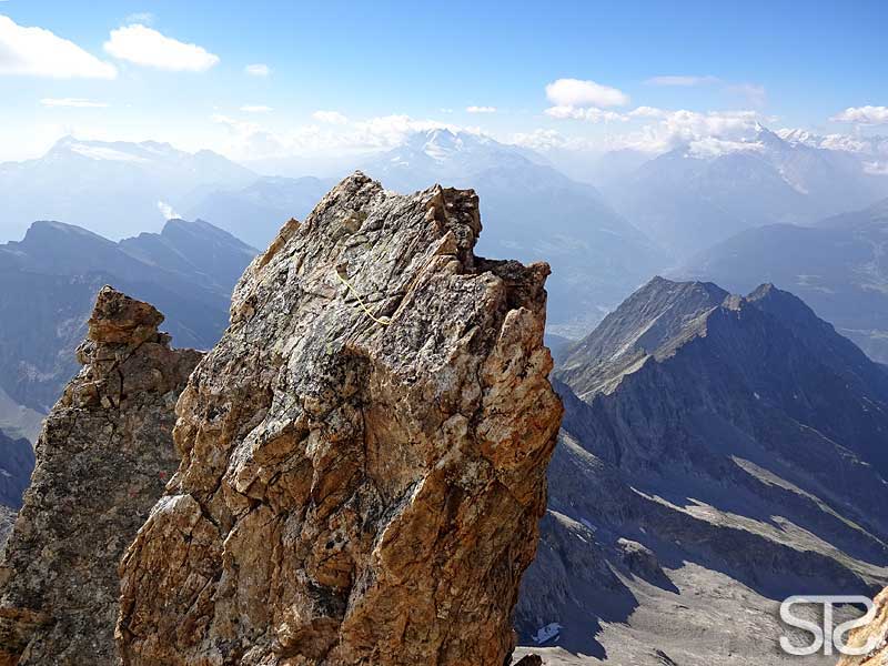 © STƧ bietschhorn, abseilstelle