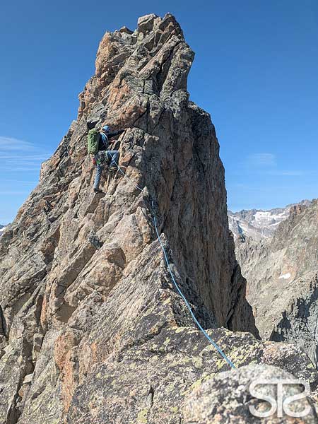 © STƧ aiguille centrale du soreiller ostgrat