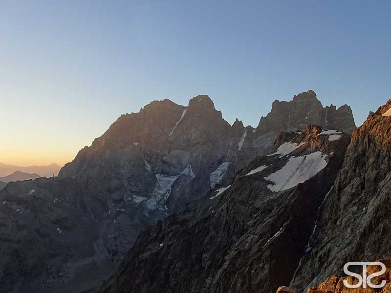 © STƧ pointe durand, mont pelvoux, ailefroide