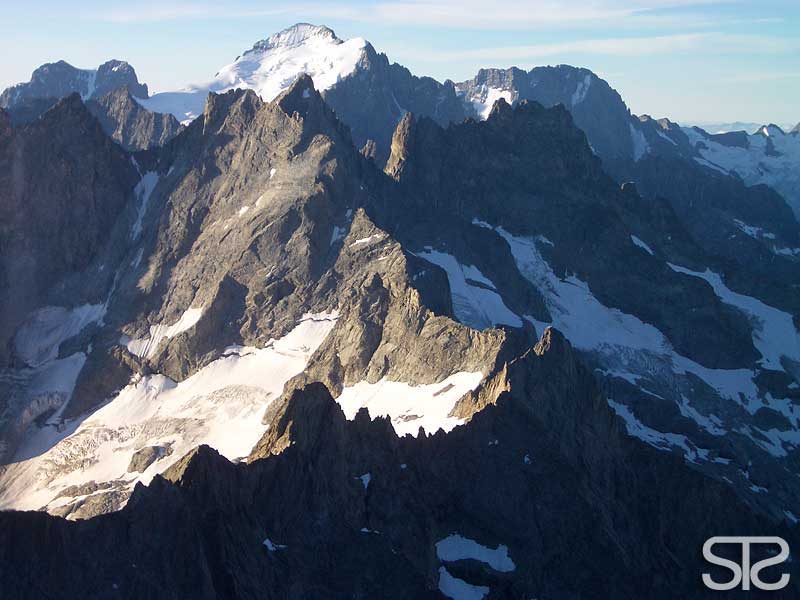 © STƧ barre des écrins, dôme de neige, überschreitung la meije