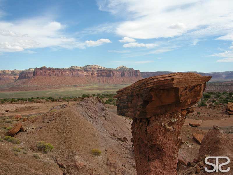 © STƧ south six shooter, erosionsformationen