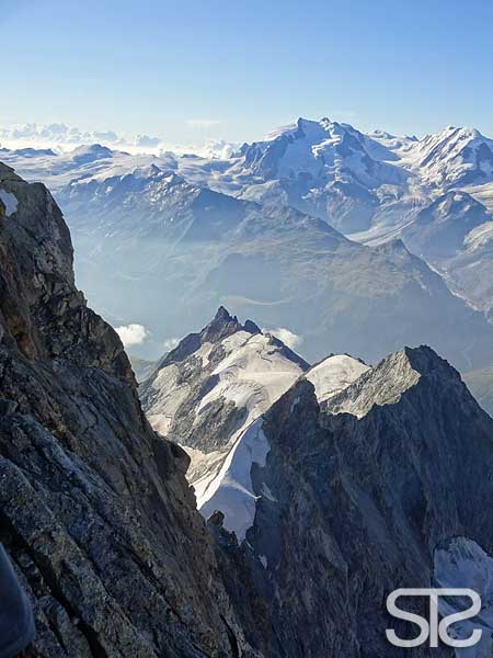 © STƧ ober gabelhorn, gabelgrat