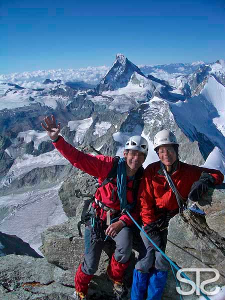 © STƧ rothorngrat, zinalrothorn, gipfel aussicht