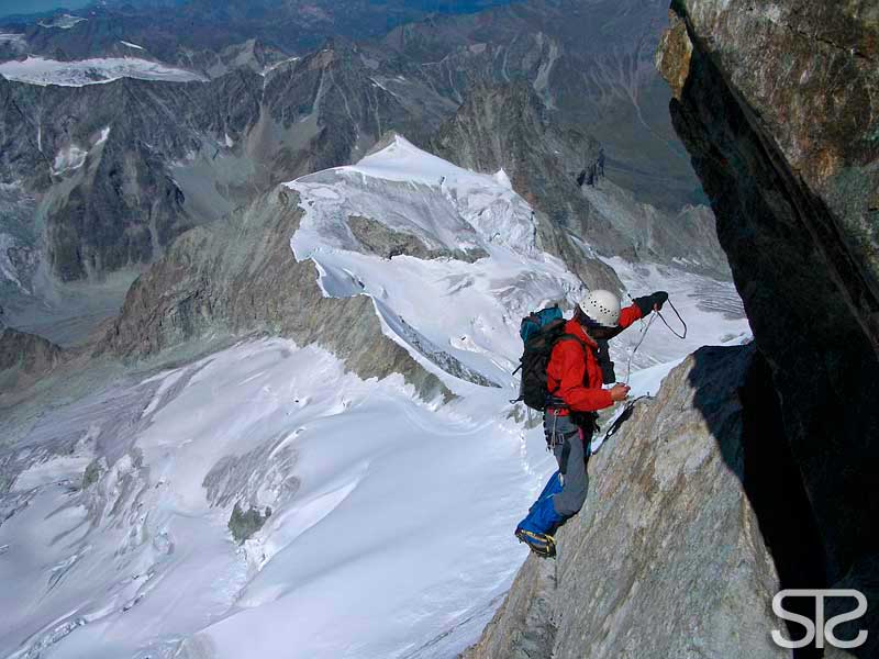 © STƧ nordgrat, zinalrothorn